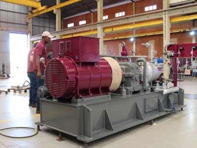 Manutenção especializada em Turbinas a Vapor  de até 50 Megawatts