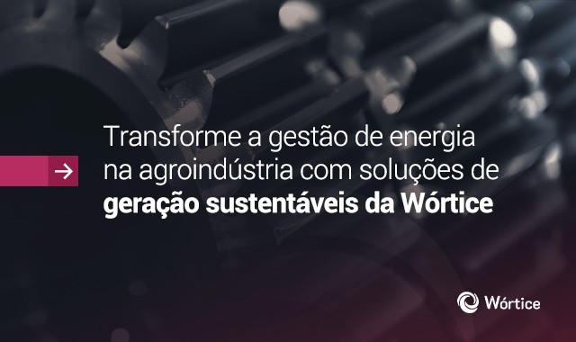 Gestão de energia na agroindústria: soluções sustentáveis de geração da Wórtice