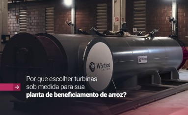 Beneficiamento de arroz: vantagens das turbinas sob medida