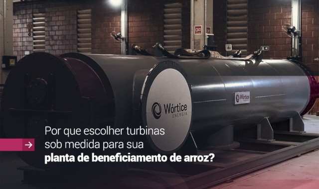 Beneficiamento de arroz: vantagens das turbinas sob medida